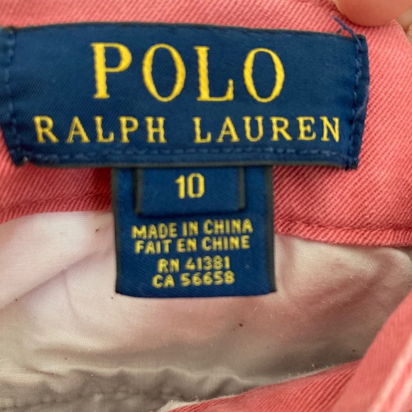 Ralph Lauren Polo soft red shorts - Picture 3 of 3